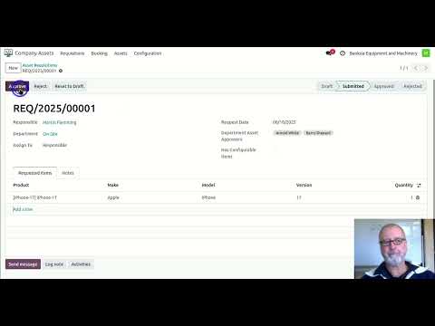 1. Basic Requisition - Phone Requisition to approved | Cyder Solutions
